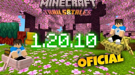 Saiu AtualizaÇÃo Do Minecraft Pe 12010 Ofical Trails And Tales Minecraft Bedrock Mcpe Be Youtube