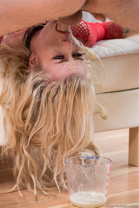 Blonde Vixen Arya Fae Gets Her Booty Fingered And Throat Fucked Roughly CoedCherry