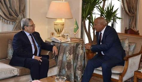 Entretien Entre Jerandi Et Abou El Gheit Sur Le Succ S De La Ticad