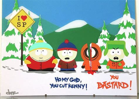 I Love South Park Thomas Alabert Aka Done Product Greeting Card In 2021