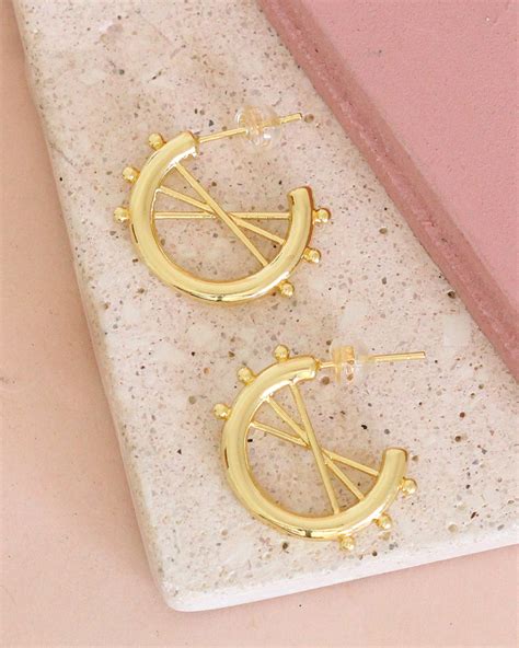 Arracadas Rin Bolitas Pink Revolver