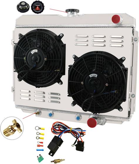 Amazon OzCoolingParts Pro Radiator Shroud Fan Kit 3 Row Core