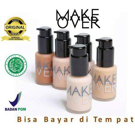 Jual GARANSI ORIGINAL MAKE OVER ULTRA COVER LIQUID MATT FOUNDATION