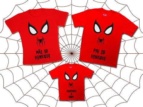 Kit Família Homem Aranha Elo7 Produtos Especiais