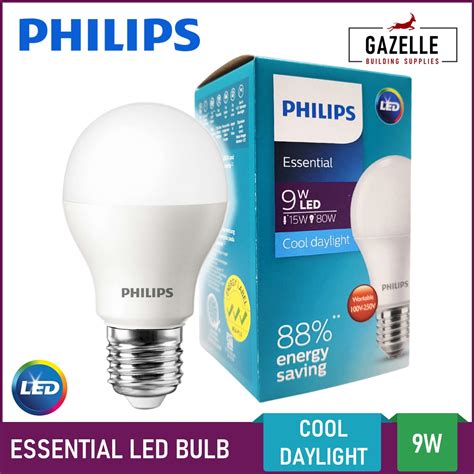 Philips หลอดไฟ Led Bulb 9w ร น Essential Evotech Eroppa