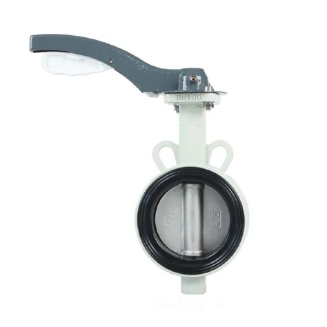 Api Wafer Centerline Butterfly Valve With Rubber Seal And Epdm Seat