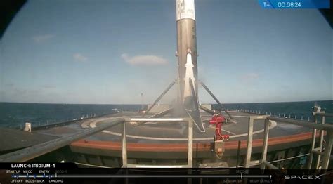 Spacex Successfully Lands Its First Stage Falcon 9 Rocket On Drone Ship