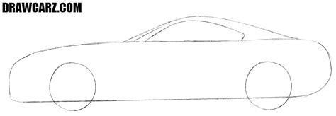 How To Draw A Toyota Supra