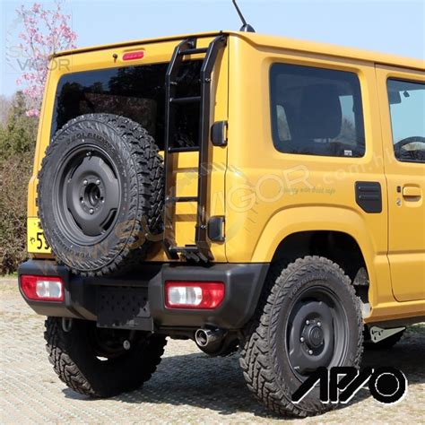 Suzuki Jimny Jb Jimny Sierra Jb Apio Steel Rear Ladder