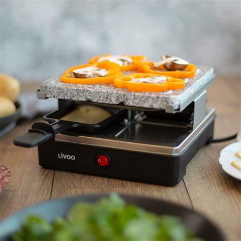 Appareil A Raclette Livoo DOC242 1200W Noir