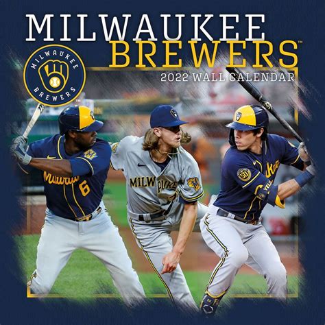 2022 Milwaukee Brewers Calendars Sports