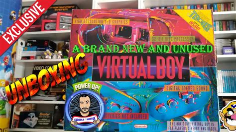 Unboxing A Brand New Unsold Virtual Boy Review Youtube