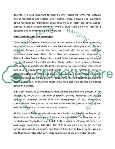 Basic Sex Differences Essay Example Topics And Well Written Essays 5250 Words