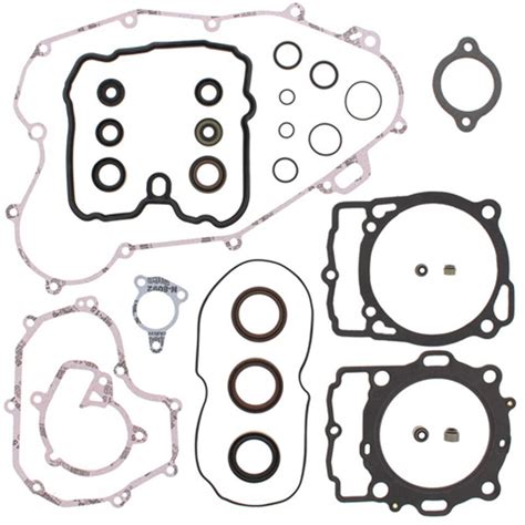 Fits 2011 KTM 450 XC W Complete Gasket Set With Oil Seal Winderosa