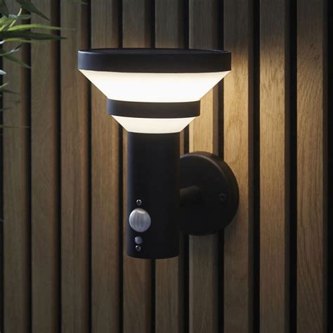 Endon Lighting Halton Ip Exterior Led Wall Light With Photocell Pir