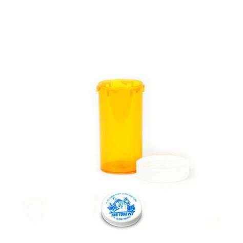 13 Dram Amber Veterinary Cap Child Resistant Vials Case Of 320 Vial