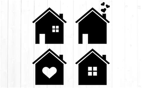 House Svg for Commercial Use House Svg for Cricut Layered - Etsy