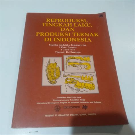 Jual Reproduksi Tingkah Laku Dan Produksi Ternak Di Indonesia Manika