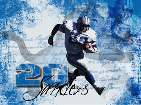 Barry Sanders Wallpaper Wp4001998 Cool Detroit Lions Background Barry