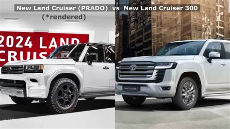 Colorful 2025 Toyota Land Cruiser 250 Prado Gets Unofficially Compared To Gx And J300