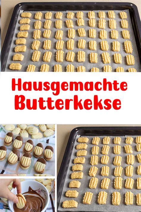 Hausgemachte Butterkekse Mit Einfacher Zubereitung Und Lecker Geschmack