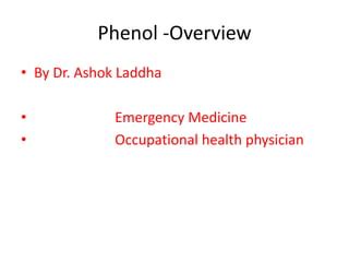 Phenol | PPT