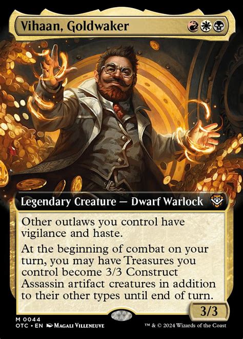 Vihaan Goldwaker Outlaws Of Thunder Junction Commander Decks