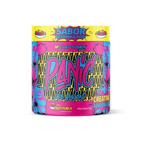 Panic Pré treino Nova Formula 300g Adaptogen Science