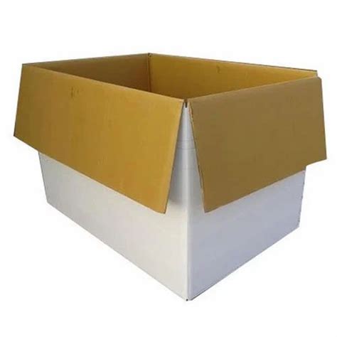 White Brown 7 Ply Plain Corrugated Packaging Box At Rs 48 Piece In Cuttack