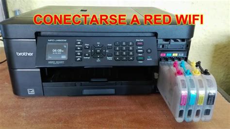 Como Configurar Multifuncional Brother Mfc J Dw A La Red Wifi Youtube