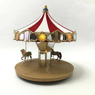 Hallmark Keepsake Ornament Carousel Display With 2 Horses 15012812558 ...