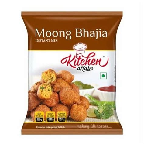 400gm Kitchen Affairs Moong Bhajiya Instant Mix At Rs 90 Pack Instant