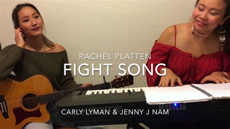 Fight Song Racheal Platten Cover Acoustic Duo Youtube