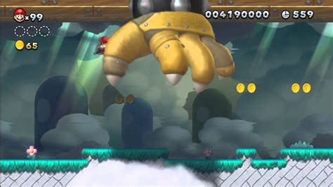 [17] New Super Mario Bros U Playthrough Meringue Clouds 3 3 Level 6