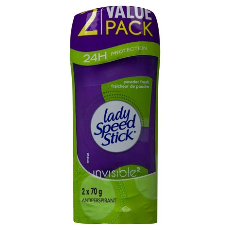 Lady Speed Stick Invisible Powder Fresh Antiperspirant Value 2 Pack 7