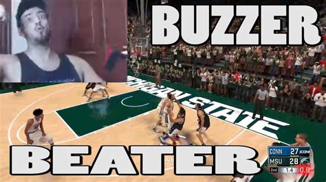 My Player Hit A Buzzer Beater Nba K My Career Youtube