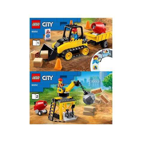 Notice Instruction Lego City 60252