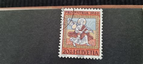 Sammler Briefmarke Helvetia Pro Patria Kaufen Auf Ricardo