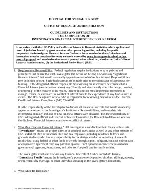 Policy On Conflicts Of Interest In Research Activities Doc Template