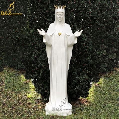 Wholesale Life Size Religious Woman Fiberglass Statue Outdoor Resin