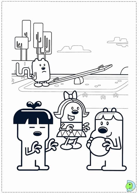 Wow Wow Wubbzy Coloring Pages - Coloring Home