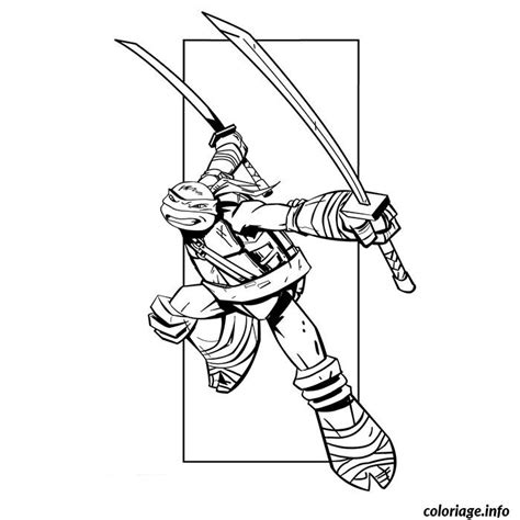 Coloriage Tortue Ninja 19 Dessin Tortue Ninja à Imprimer