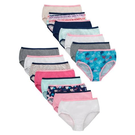 Hanes Girls Cotton Brief 141 Bonus Pack