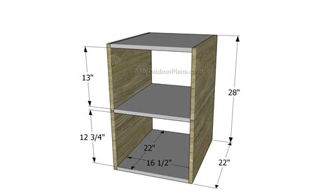 Wood Desk Plans | MyOutdoorPlans