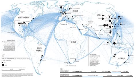 6 Maps That Explain Global Supply Chains The Network Effect