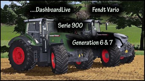 Ls22 Tutorial Dashboardlive Fendt Vario 900 Gen6 Gen7 Youtube