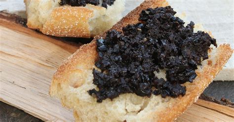 Recette Tapenade Noire Marie Claire