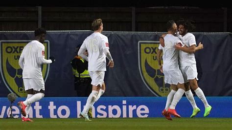 Oxford Utd 0 3 Arsenal Nketiah Brace Sets Up Tasty Man City Tie