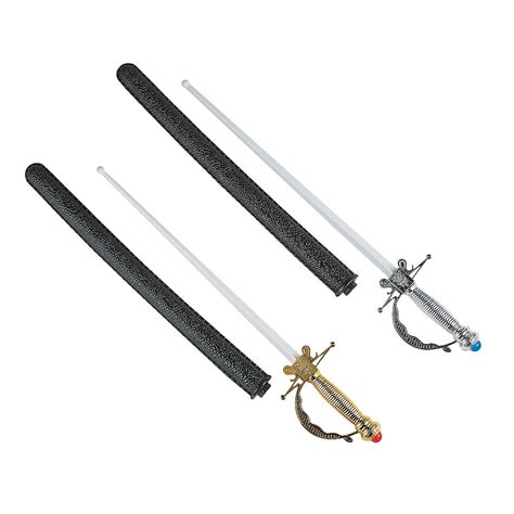 Plastic Sword W Sheath Party Favors 12 Pieces