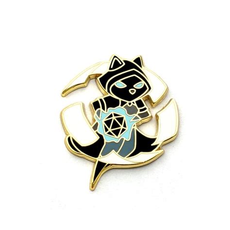 Bard Class Rpg Black Cat S1 Hard Enamel Pin Etsy